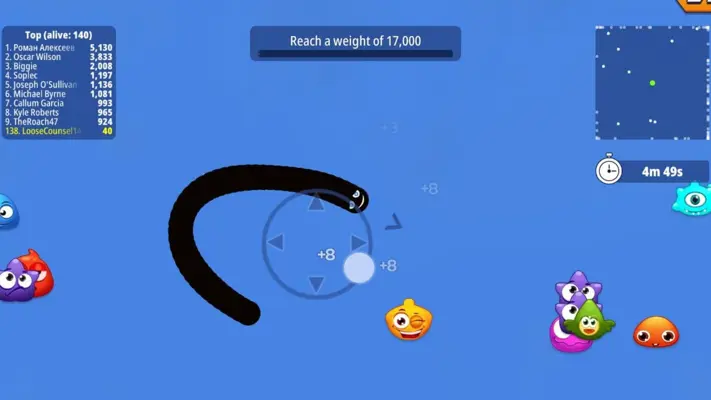 Worm Hunt - Battle Arena android App screenshot 3