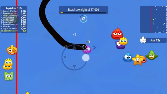 Worm Hunt - Battle Arena android App screenshot 7