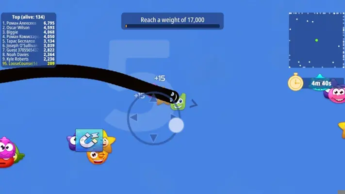 Worm Hunt - Battle Arena android App screenshot 8